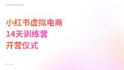 松月Luke小红书虚拟电商14天变现行动营,零基础快速打造副业收入